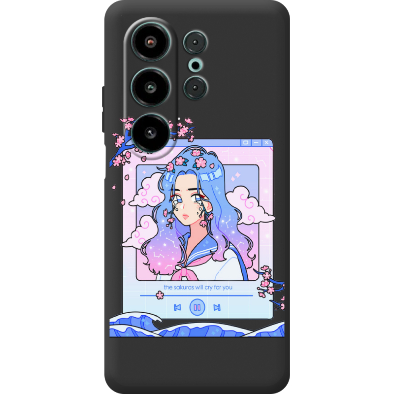 Прозорий чохол BoxFace Blackview Wave 10 The Sakuras Will Cry For You