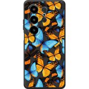 Прозорий чохол BoxFace Blackview Wave 10 Butterfly Morpho