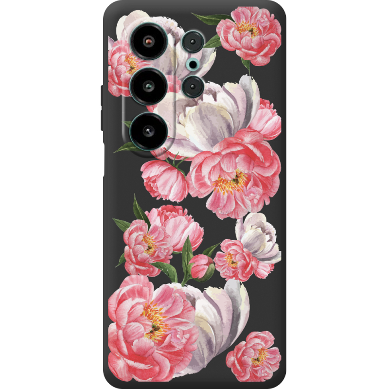 Прозорий чохол BoxFace Blackview Wave 10 Peony Watercolor Style