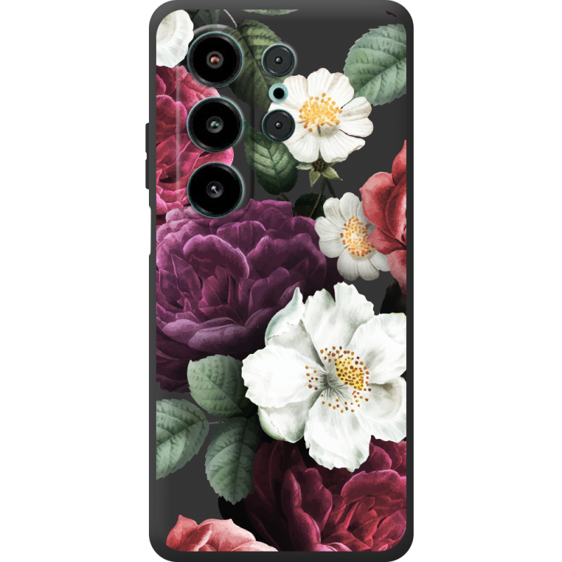 Прозорий чохол BoxFace Blackview Wave 10 Floral Dark Dreams