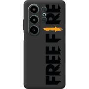 Прозорий чохол BoxFace Blackview Wave 10 Free Fire Black Logo