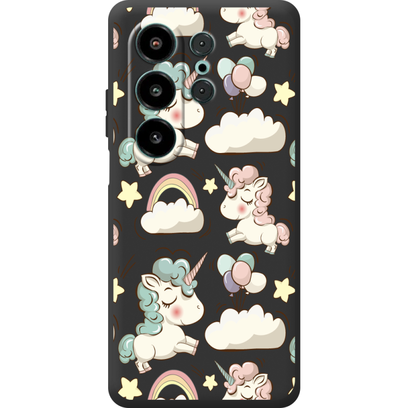 Прозорий чохол BoxFace Blackview Wave 10 Unicorns