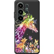 Прозорий чохол BoxFace Blackview Wave 10 Colorful Giraffe