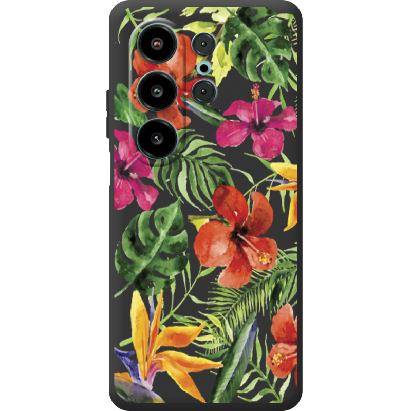 Прозорий чохол BoxFace Blackview Wave 10 Tropical Flowers
