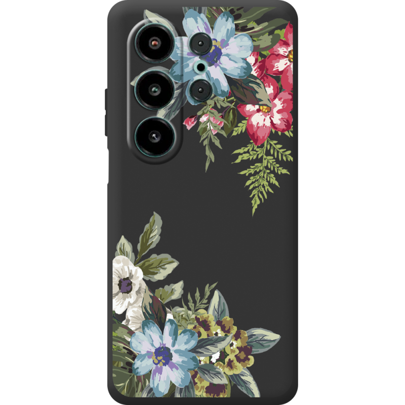 Прозорий чохол BoxFace Blackview Wave 10 Floral