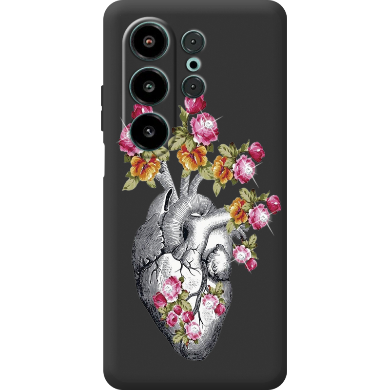 Чохол зі стразами Blackview Wave 10 Heart