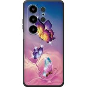 Чохол зі стразами Blackview Wave 10 Butterflies