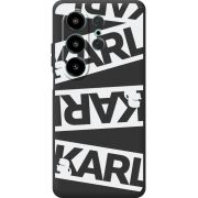 Чорний чохол BoxFace Blackview Wave 10 White Karl