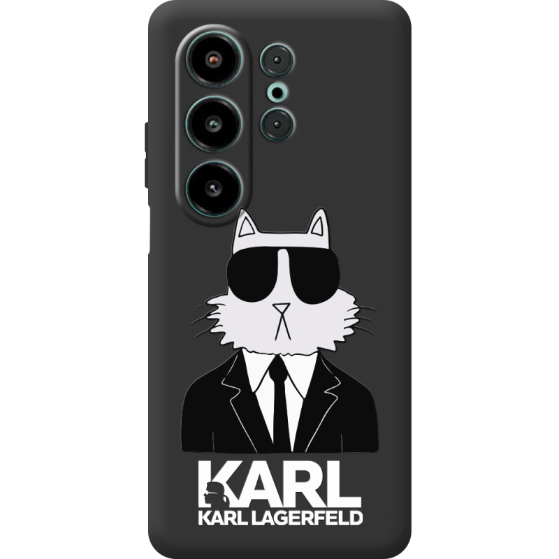 Чорний чохол BoxFace Blackview Wave 10 Cat in Black