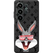 Чорний чохол BoxFace Blackview Wave 10 looney bunny