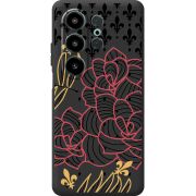 Чорний чохол BoxFace Blackview Wave 10 FranceFlowers