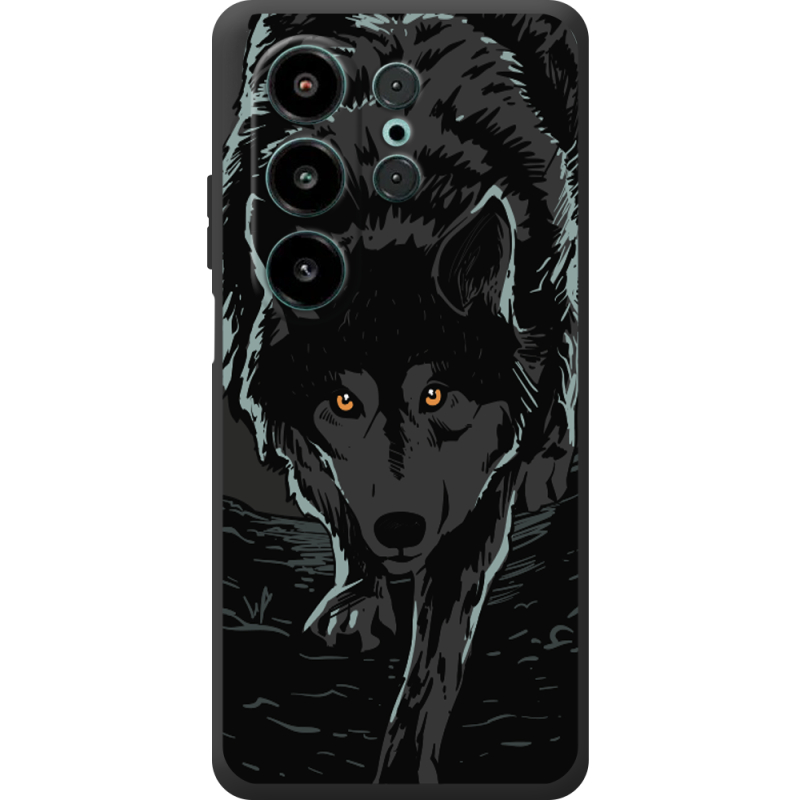 Чорний чохол BoxFace Blackview Wave 10 Wolf
