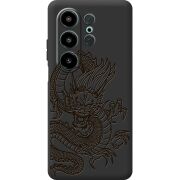 Чорний чохол BoxFace Blackview Wave 10 Chinese Dragon