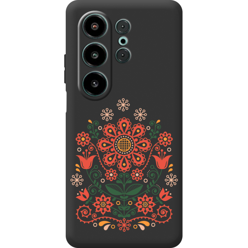 Чорний чохол BoxFace Blackview Wave 10 Ukrainian Ornament