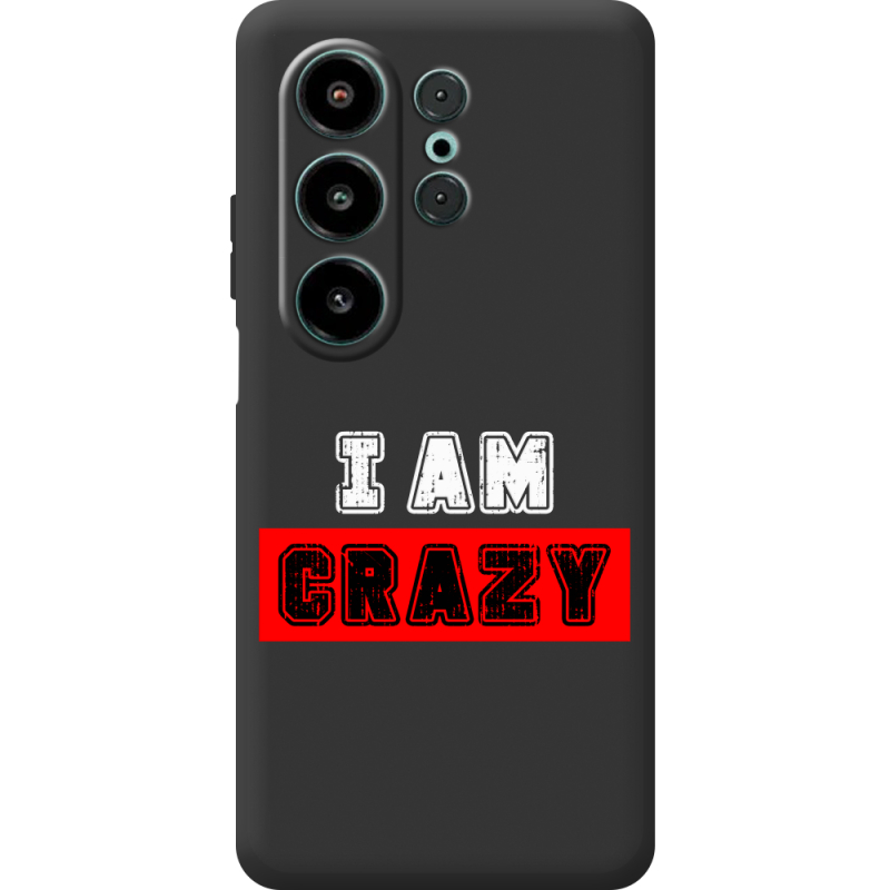 Чорний чохол BoxFace Blackview Wave 10 I'm Crazy