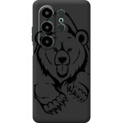 Чорний чохол BoxFace Blackview Wave 10 Grizzly Bear