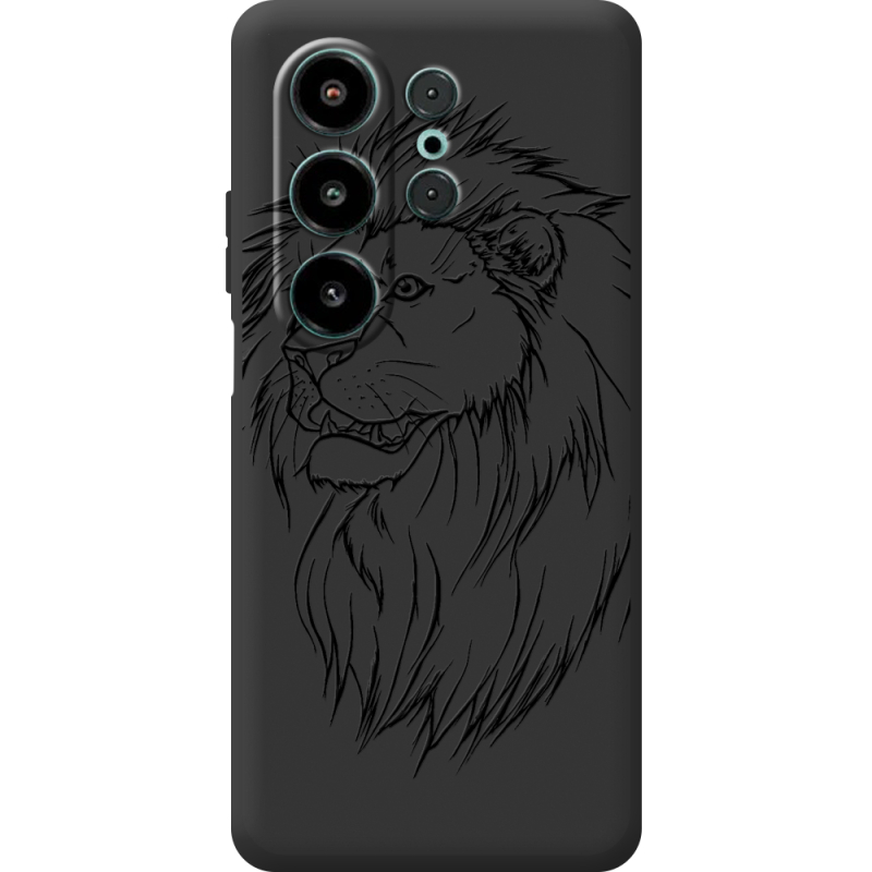 Чорний чохол BoxFace Blackview Wave 10 Lion