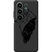 Чорний чохол BoxFace Blackview Wave 10 Wolf and Raven