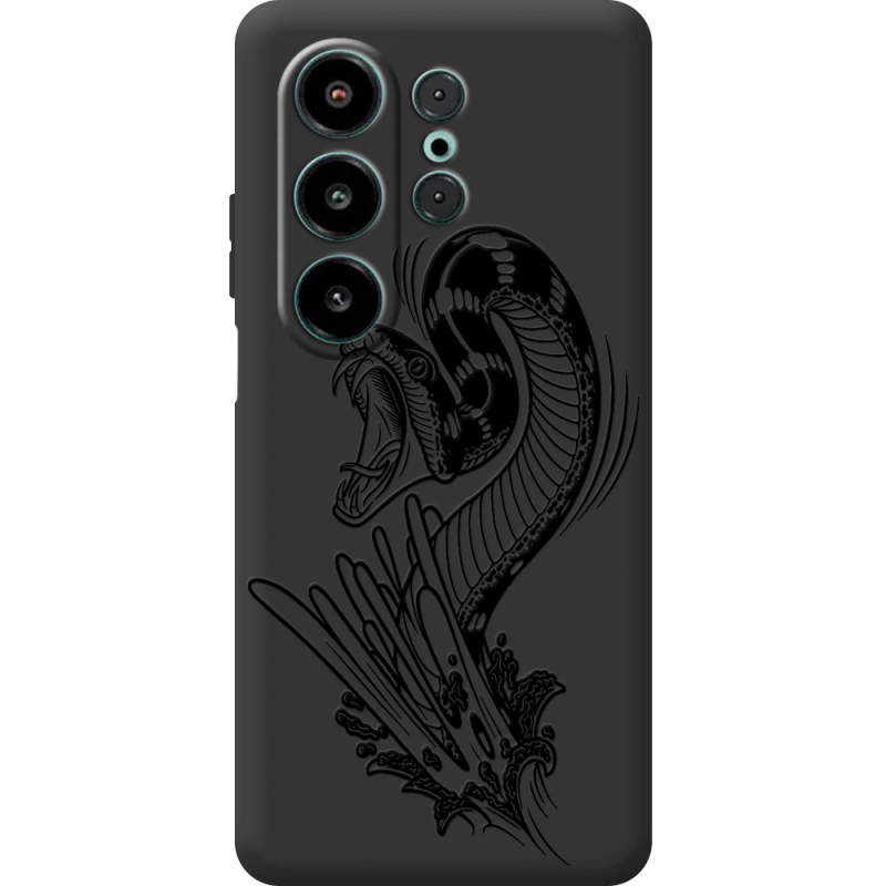 Чорний чохол BoxFace Blackview Wave 10 Snake