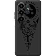 Чорний чохол BoxFace Blackview Wave 10 Hugin and Munin