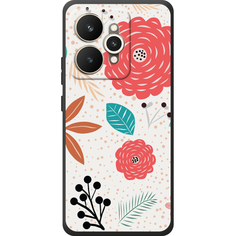Чохол BoxFace Realme 15 5G Line Flowers