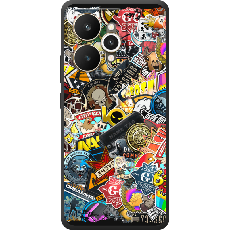 Чохол BoxFace Realme 15 5G CS:Go Stickerbombing