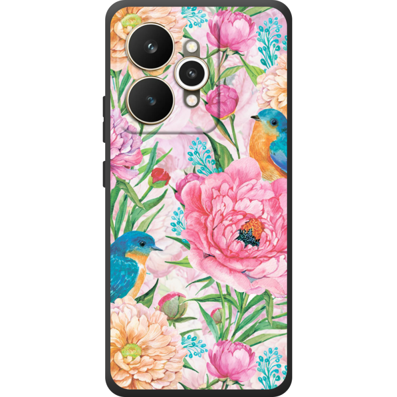 Чохол BoxFace Realme 15 5G Birds in Flowers