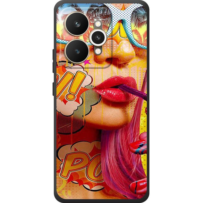 Чохол BoxFace Realme 15 5G Yellow Girl Pop Art