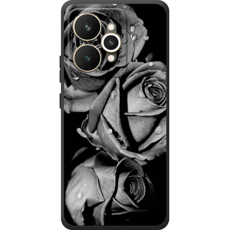 Чохол BoxFace Realme 15 5G Black and White Roses