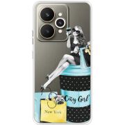 Прозорий чохол BoxFace Realme 15 5G City Girl