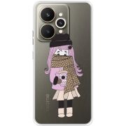Прозорий чохол BoxFace Realme 15 5G Winter Morning Girl