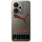 Прозорий чохол BoxFace Realme 15 5G Wild Cat