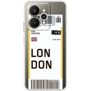 Прозорий чохол BoxFace Realme 15 5G Ticket London