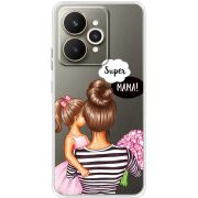 Прозорий чохол BoxFace Realme 15 5G Super Mama and Daughter
