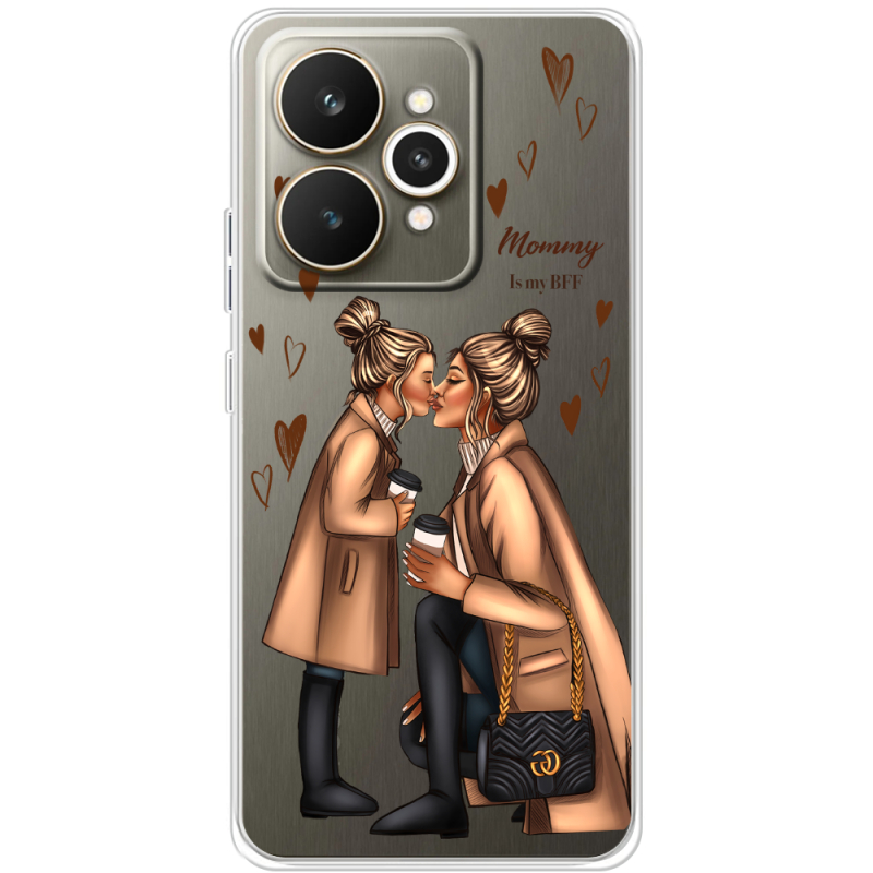 Прозорий чохол BoxFace Realme 15 5G Mommy Is My BFF