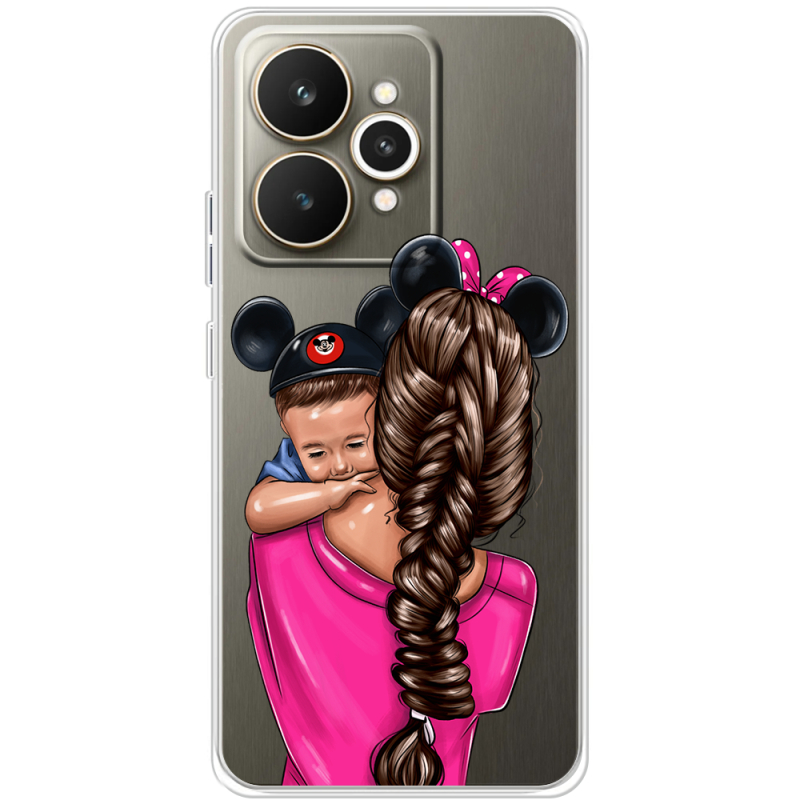 Прозорий чохол BoxFace Realme 15 5G Mouse Mommy