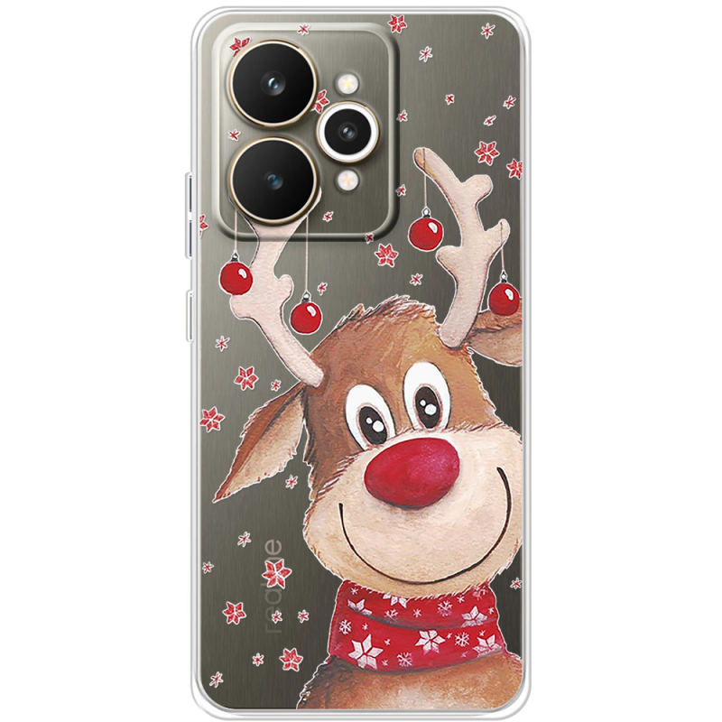 Прозорий чохол BoxFace Realme 15 5G Winter Deer