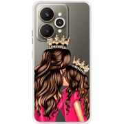Прозорий чохол BoxFace Realme 15 5G Queen and Princess