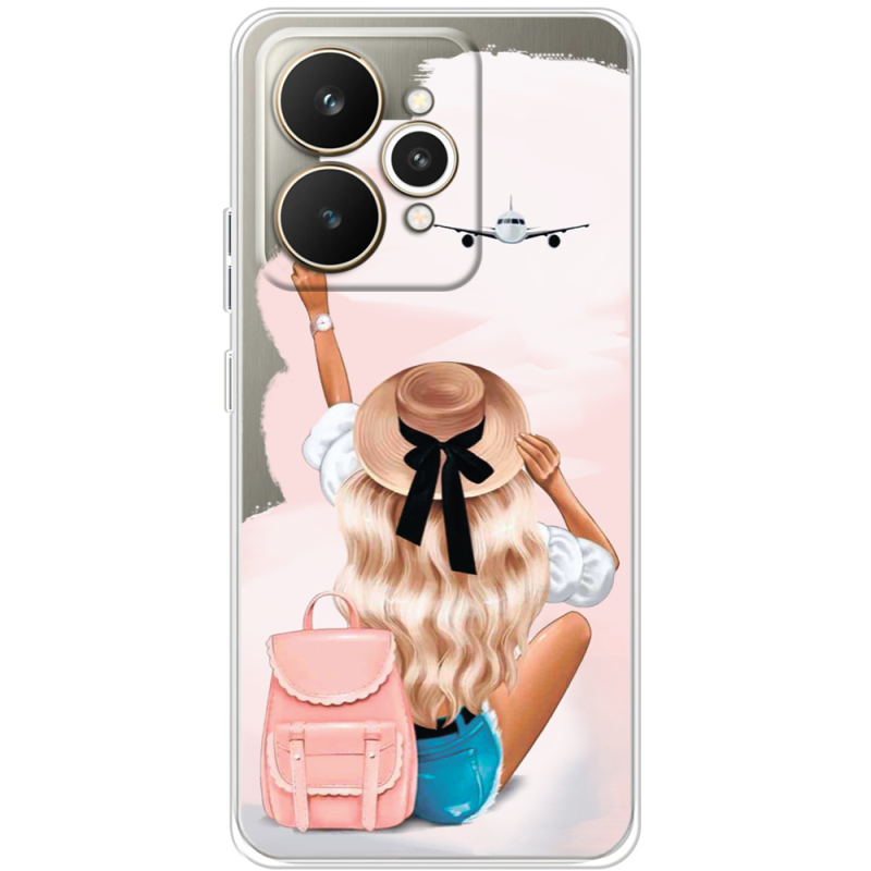 Прозорий чохол BoxFace Realme 15 5G Travel Girl