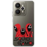 Прозорий чохол BoxFace Realme 15 5G siquid game люди в красном