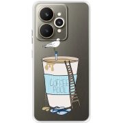 Прозорий чохол BoxFace Realme 15 5G Segull in Cofee Pool