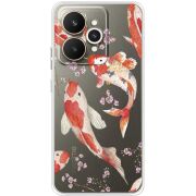 Прозорий чохол BoxFace Realme 15 5G Japanese Koi Fish