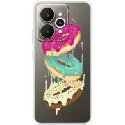 Прозорий чохол BoxFace Realme 15 5G Donuts