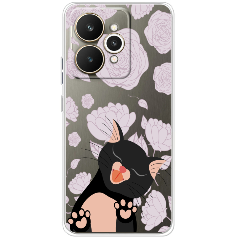 Прозорий чохол BoxFace Realme 15 5G Meow