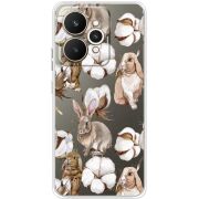 Прозорий чохол BoxFace Realme 15 5G Cotton and Rabbits