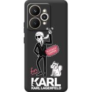 Чорний чохол BoxFace Realme 15 5G For Karl