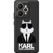 Чорний чохол BoxFace Realme 15 5G Cat in Black