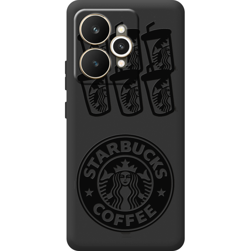 Чорний чохол BoxFace Realme 15 5G Black Coffee