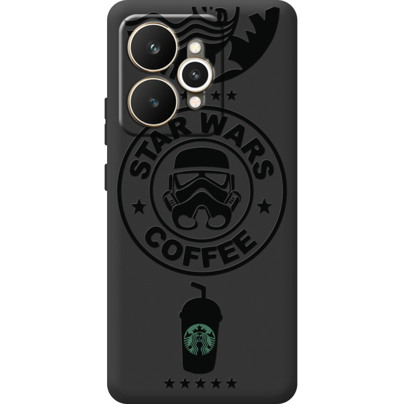 Чорний чохол BoxFace Realme 15 5G Dark Coffee