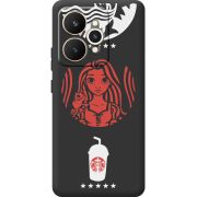 Чорний чохол BoxFace Realme 15 5G RedWhite Coffee